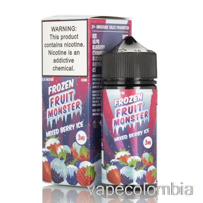 Vape Kit Completo Ice Blended Berry - Frozen Fruit Monster - 100ml 0mg